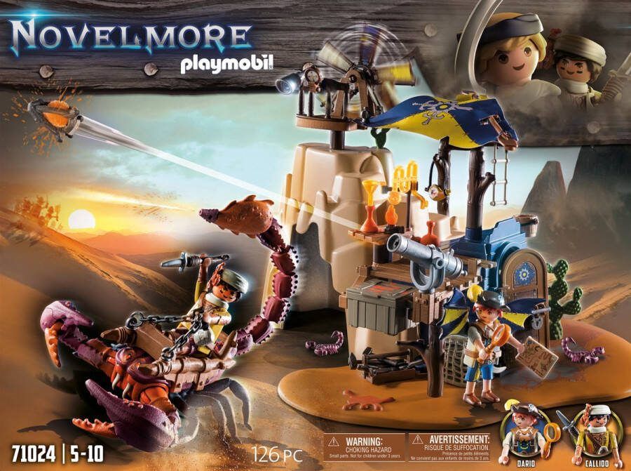 PLAYMOBIL Novelmore Sal'ahari Sands Schorpioenenjacht op het wrak 71024