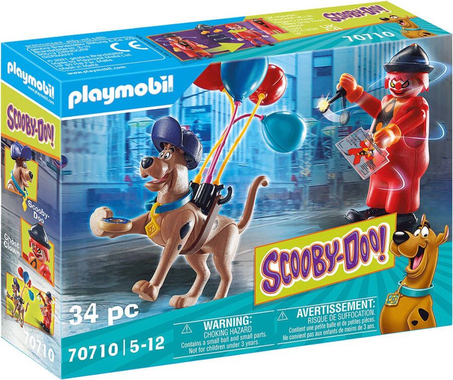 PLAYMOBIL Scooby-doo Avontuur Met Ghost Clown (70710)