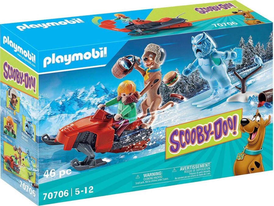 PLAYMOBIL Scooby-doo Avontuur Met Snow Ghost (70706)