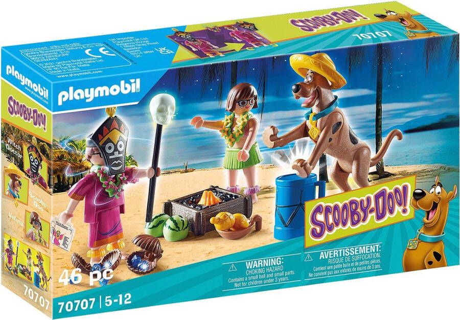 PLAYMOBIL Scooby-doo Avontuur Met Witch Doctor (70707)