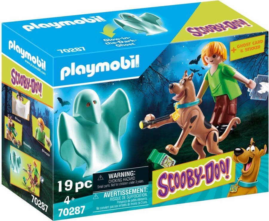PLAYMOBIL Scooby-doo! Scooby & Shaggy Met Geest 70287