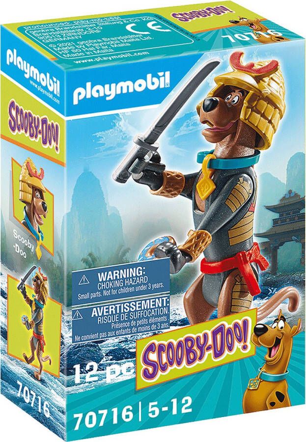 PLAYMOBIL Scooby-doo Verzamelfiguur Samoerai (70716)