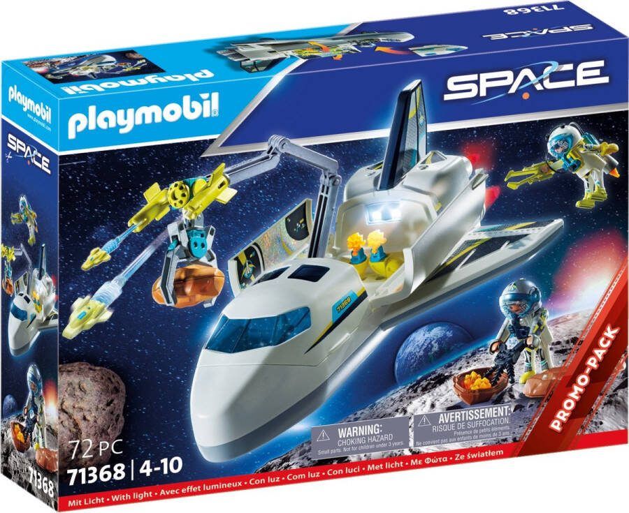 PLAYMOBIL Space PROMO Space shuttle op missie 71368