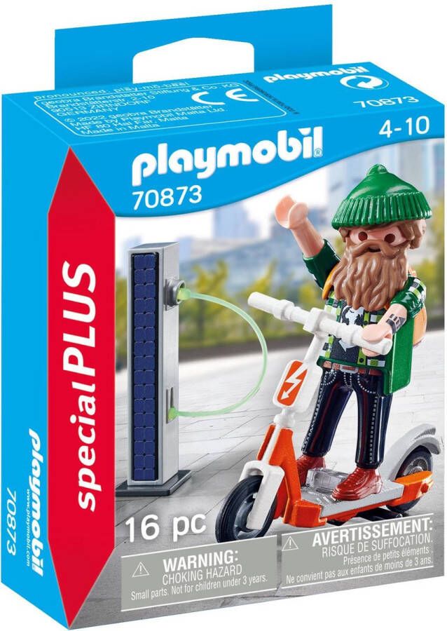 PLAYMOBIL Special Plus Hipster met e-scooter 70873