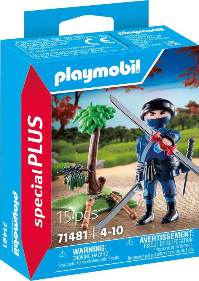 Playmobil Special plus 71481 ninja met uitrusting