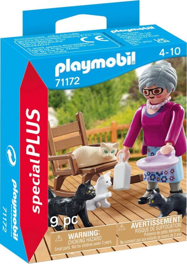 Playmobil Â Special plus 71172 oma met katten
