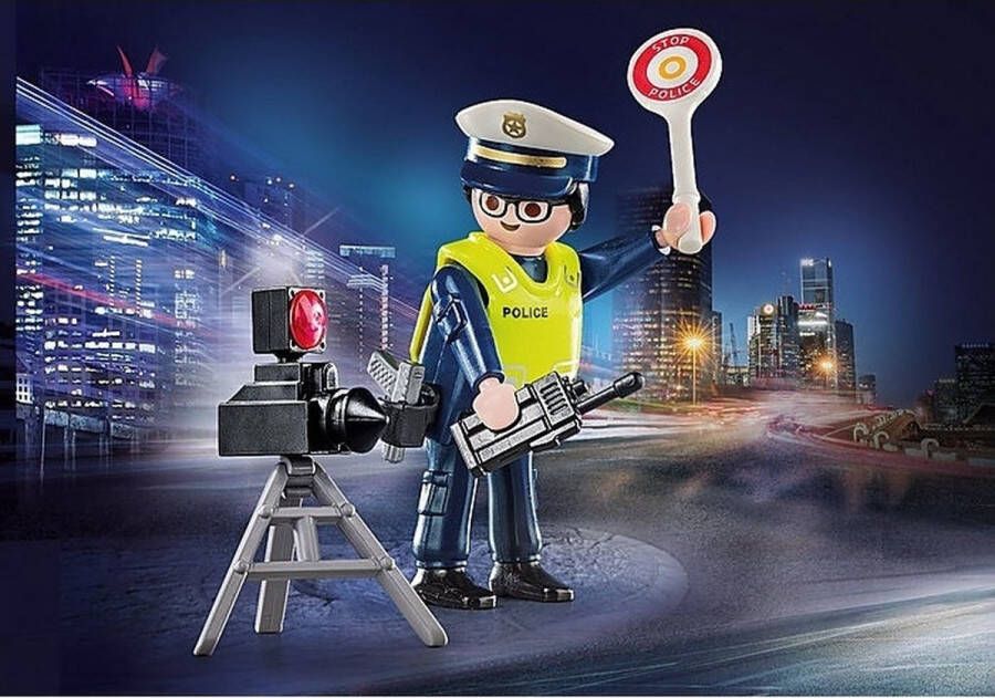 Playmobil Â Special plus 70305 Politieman met flitscontrole OP=OP