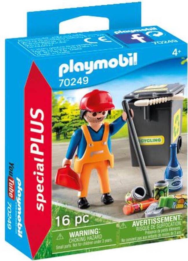 Playmobil Â Special plus 70249 Straatveger OP=OP