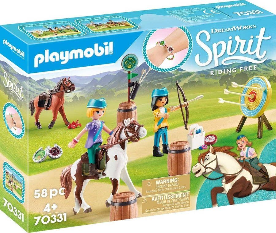 Playmobil Â Spirit 70331 Boogschieten te paard