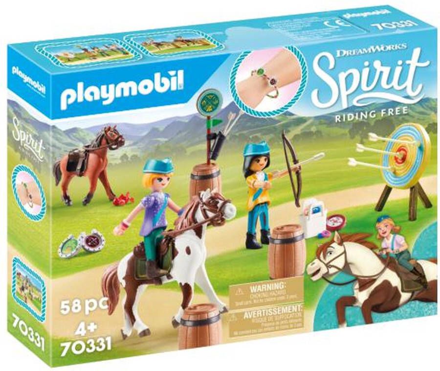 Playmobil Â Spirit 70331 Boogschieten te paard