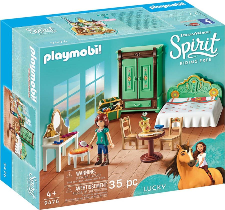 PLAYMOBIL Spirit Lucky&apos;s Slaapkamer 9476