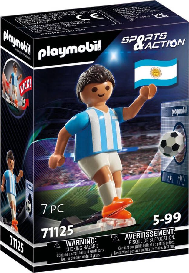 PLAYMOBIL Sports & Action Voetballer Argentinië 71125