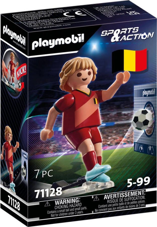 PLAYMOBIL Sports & Action Voetballer België 71128