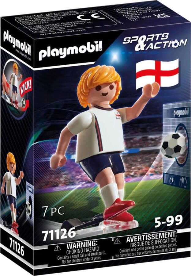 PLAYMOBIL Sports & Action Voetballer Engeland 71126