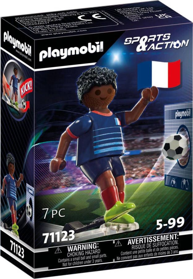 PLAYMOBIL Sports & Action Voetballer Frankrijk A 71123