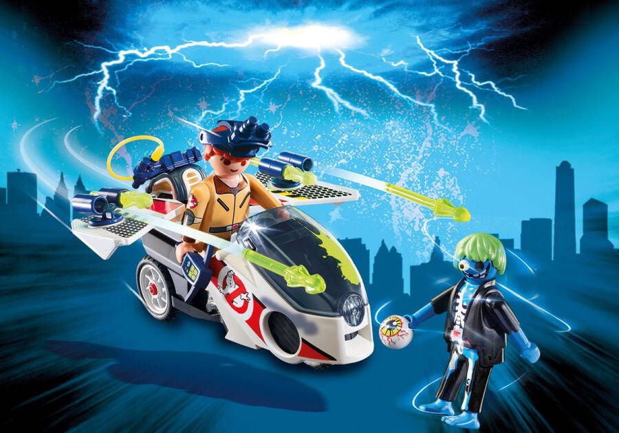 Playmobil Â Ghostbusters 9388 Stanz met luchtmoto OP=OP