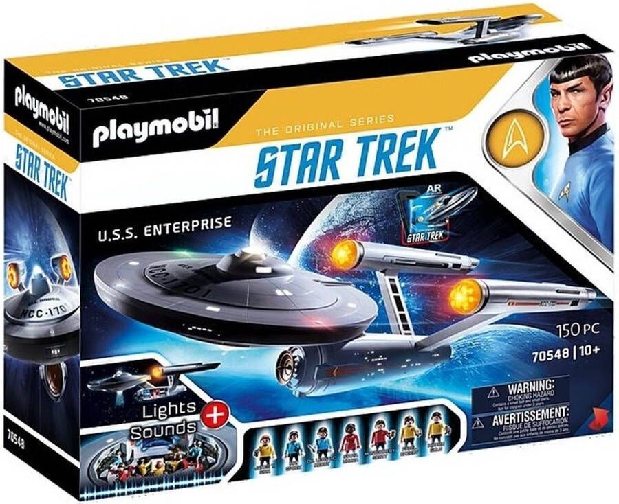 PLAYMOBIL 70548 Star Trek Uss Enterprise Ncc-1701