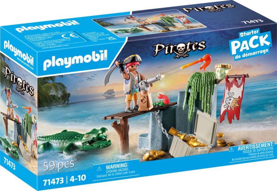 Coppens Playmobil pirates 71473 ouraat net alligator