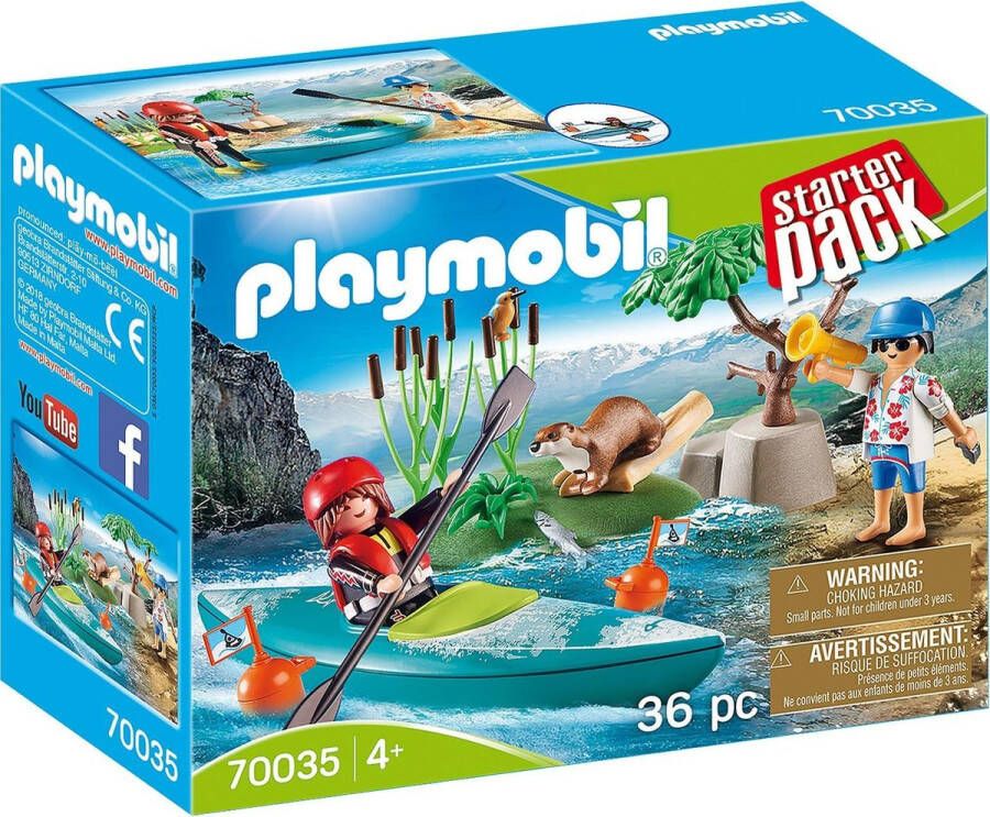 PLAYMOBIL StarterPack Kayak training StarterPack Sportifs et kayak