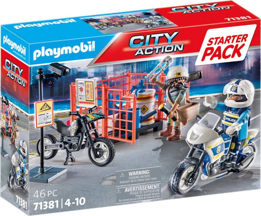 PLAYMOBIL City Action Politie Starterpack 71381