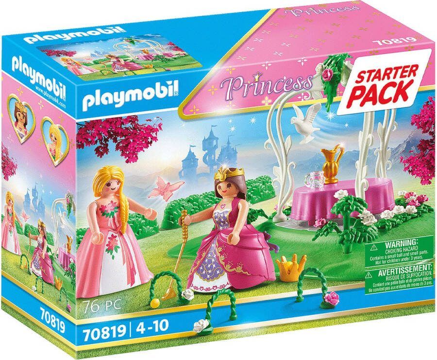 PLAYMOBIL Princess Starterpack Prinsessentuin 76-delig