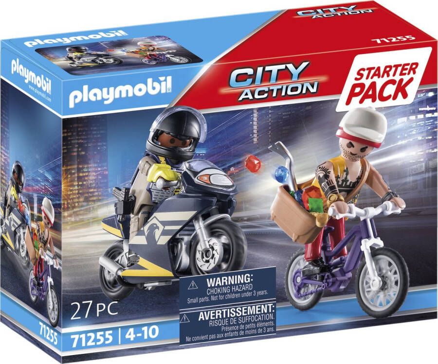 Playmobil City Action 71255 starterpack speciale eenheid en juwelendief