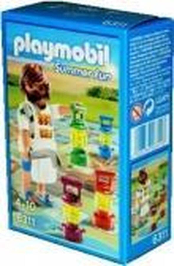 PLAYMOBIL Summer Fun Barbecue – 10x6cm Spel met Mannetje achter de Barbecue en Barbecuevork