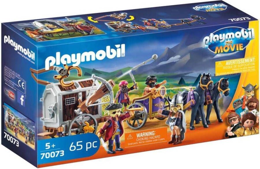 Playmobil Â The Movie 70073 Charlie met gevangeniswagon OP=OP