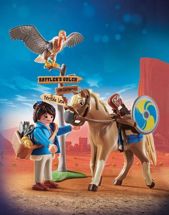 PLAYMOBIL : THE MOVIE Marla met paard 70072