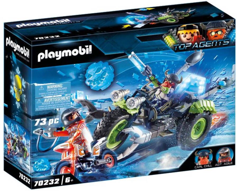 PLAYMOBIL Top Agents Arctic Rebels Sneeuwtrike (70232) 73-delig