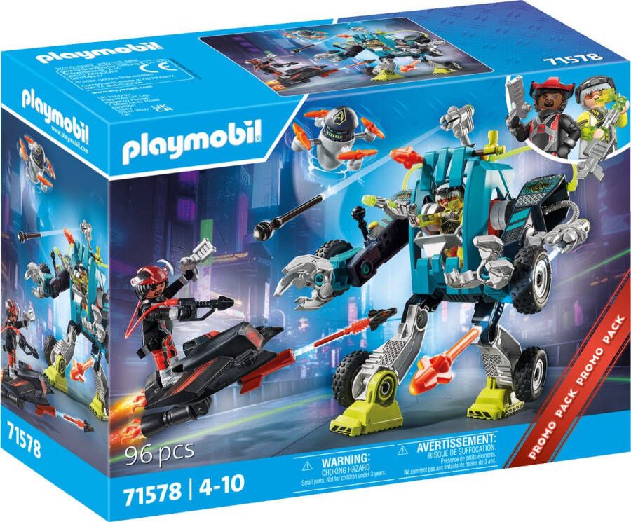 PLAYMOBIL Top Agents PROMO Robot vs. vlieger 71578