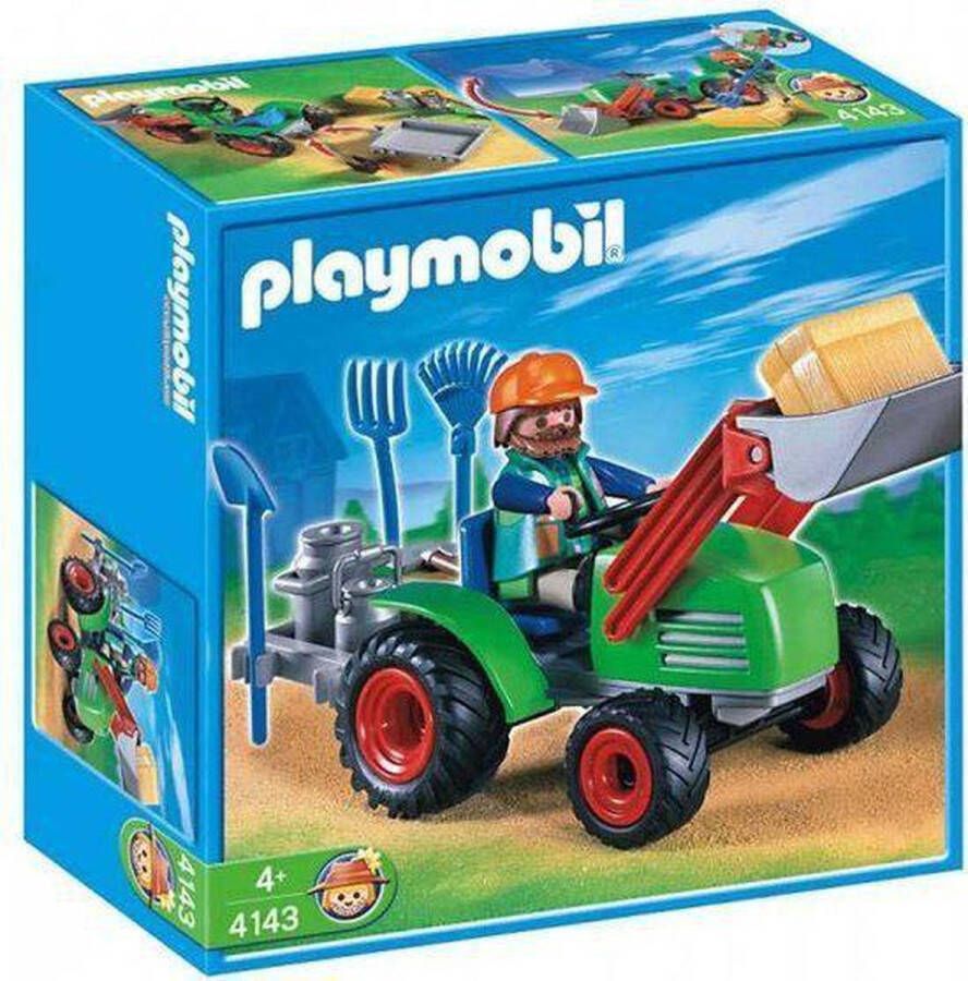 PLAYMOBIL Tractor met Accesoires 4143
