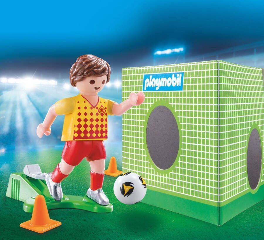 PLAYMOBIL Voetballer met doel 70157