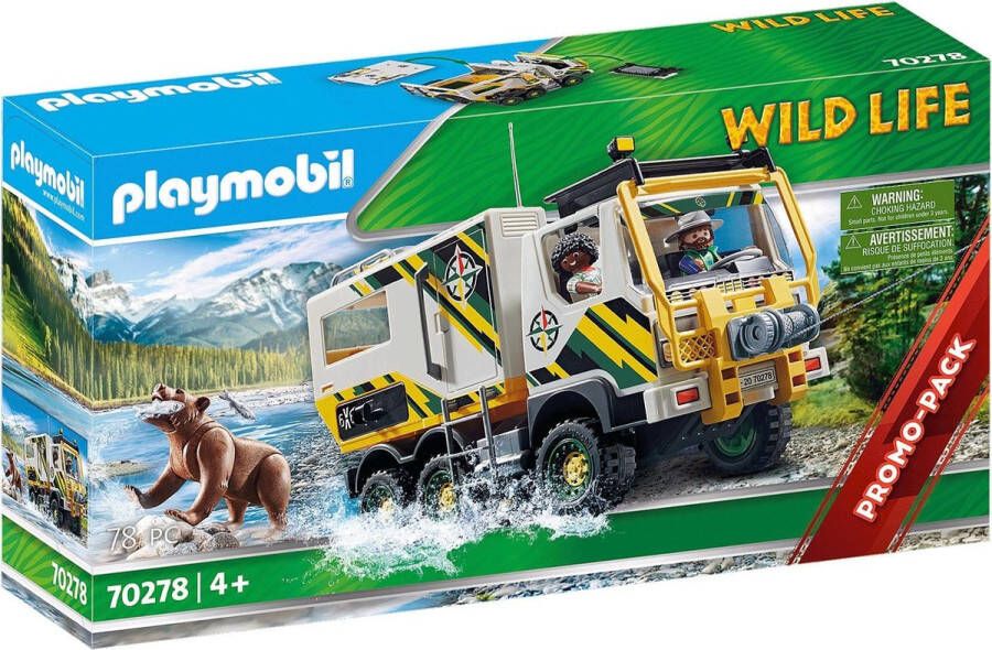 Playmobil Â Wild life70278 Expeditie truck OP=OP