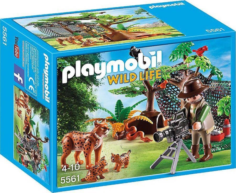PLAYMOBIL Lynxen met cameraman 5561