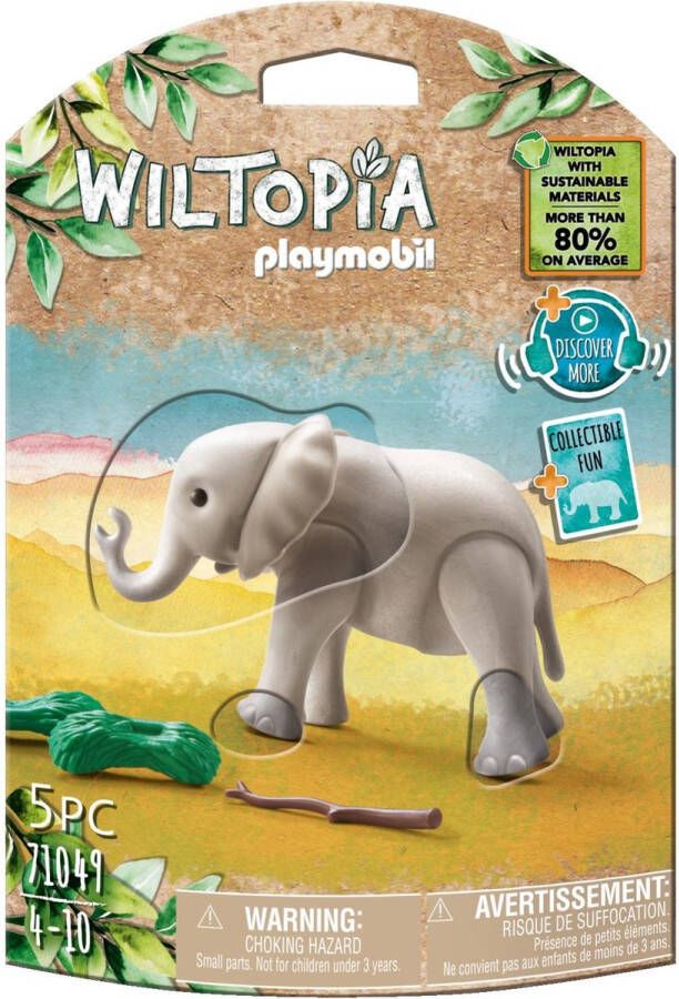 PLAYMOBIL Wiltopia Baby olifant 71049