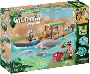PLAYMOBIL Wiltopia Boottocht naar de zeekoeien 71010