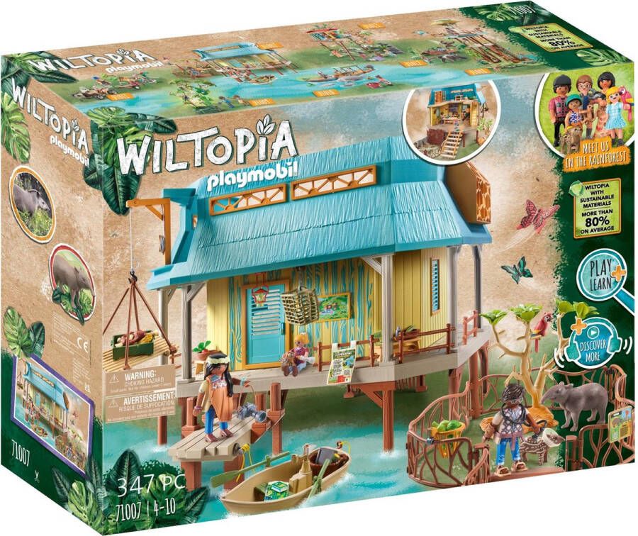 Playmobil Â Wiltopia 71007 Dierenverzorgingscentrum