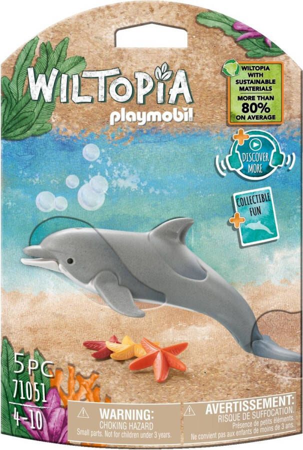 PLAYMOBIL Wiltopia Dolfijn 71051