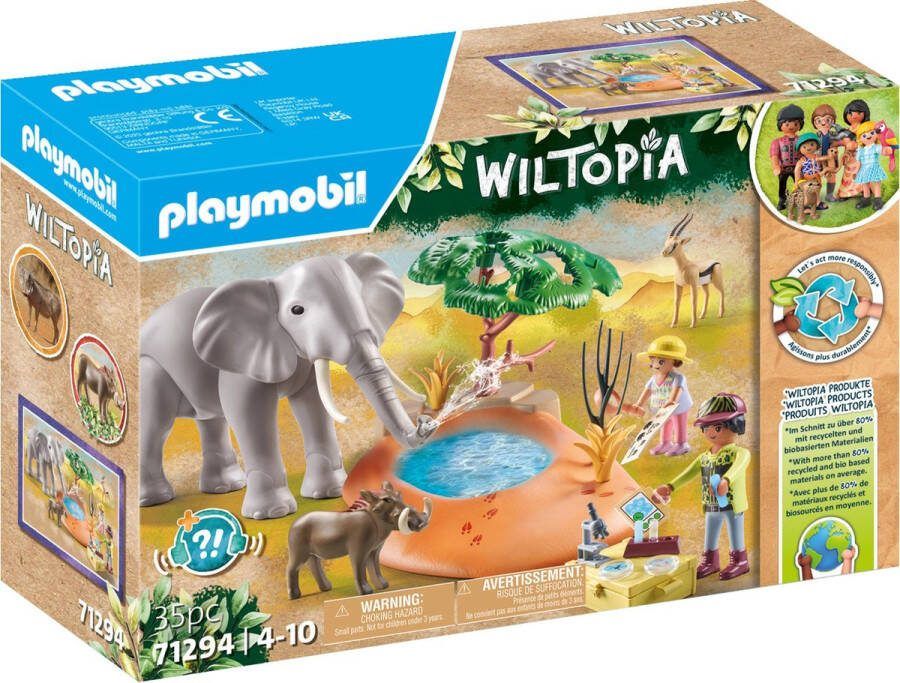 PLAYMOBIL Wiltopia Een reis naar de waterpoel 71294