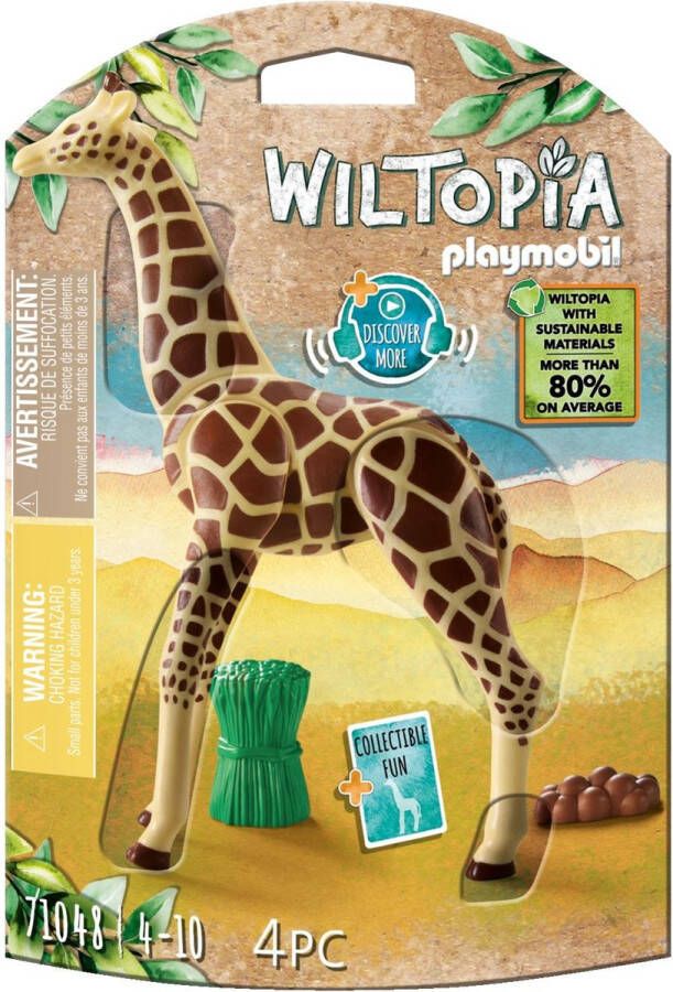 PLAYMOBIL Wiltopia Giraf 71048