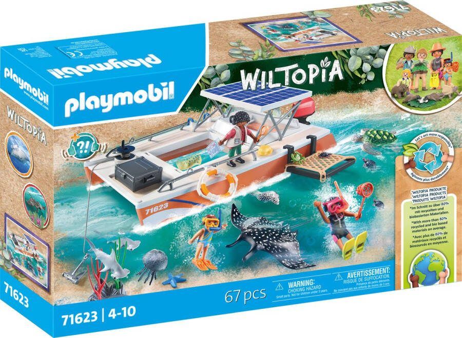 PLAYMOBIL Wiltopia Koraalrif onderzoek 71623