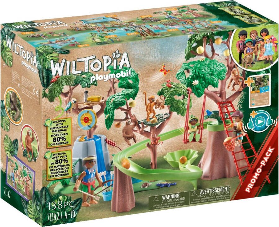 PLAYMOBIL Wiltopia PROMO Tropische Jungle Speeltuin 71142