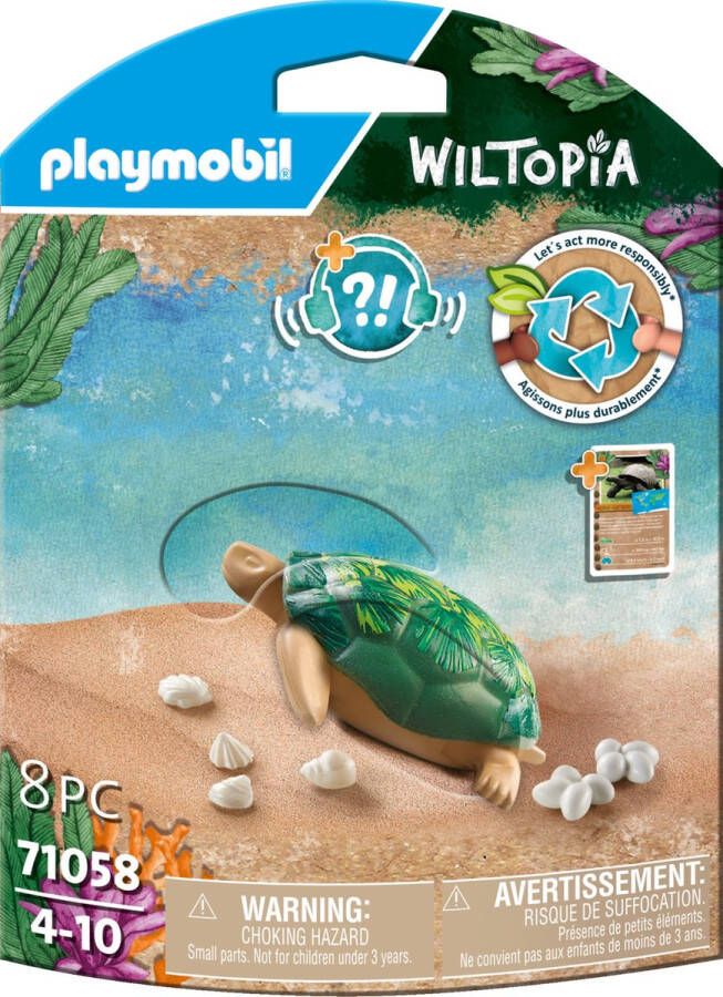 Playmobil Â Wiltopia 71058 Reuzenschildpad