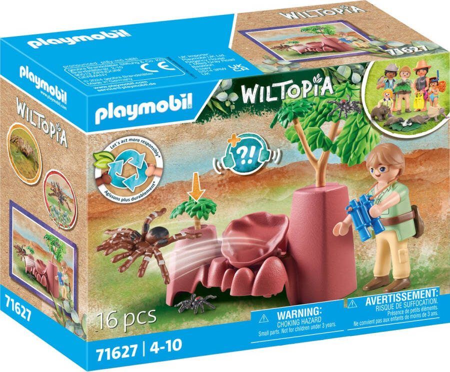 PLAYMOBIL Wiltopia Spinrotsen 71627