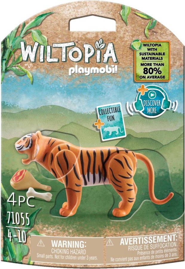PLAYMOBIL Wiltopia Tijger 71055