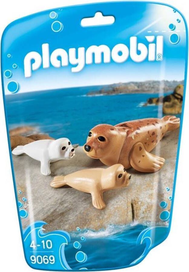 PLAYMOBIL Zeehond met Pups (9069)