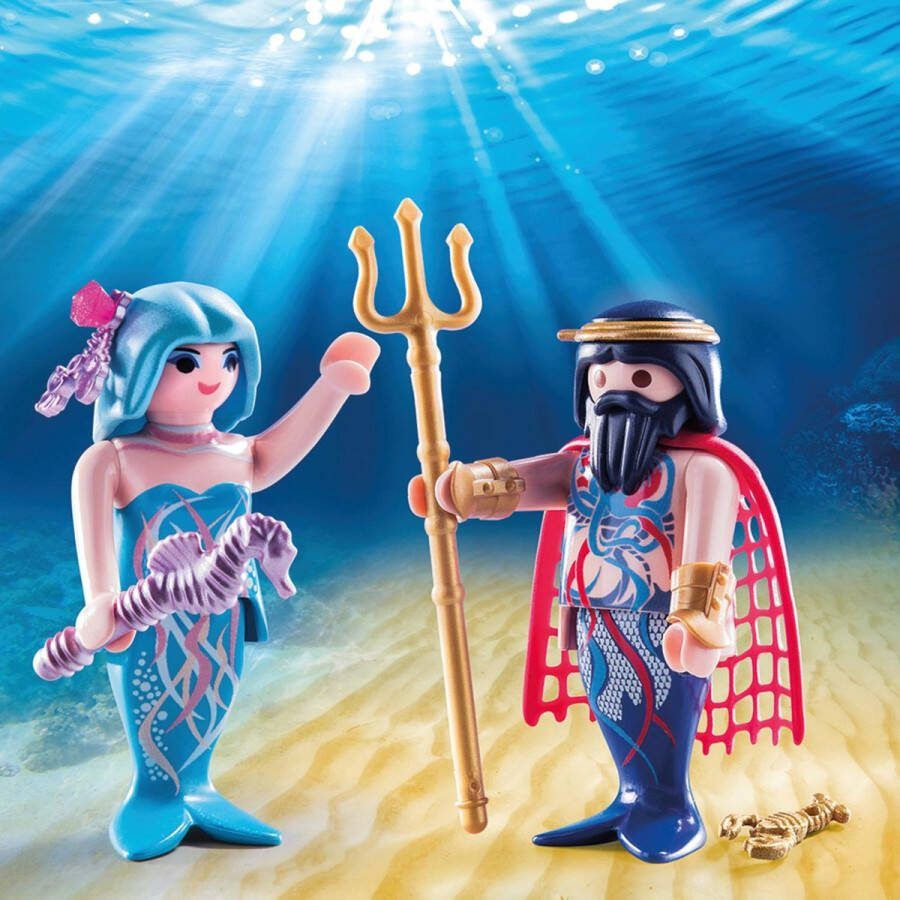 PLAYMOBIL Zeekoning En Meermin 70082
