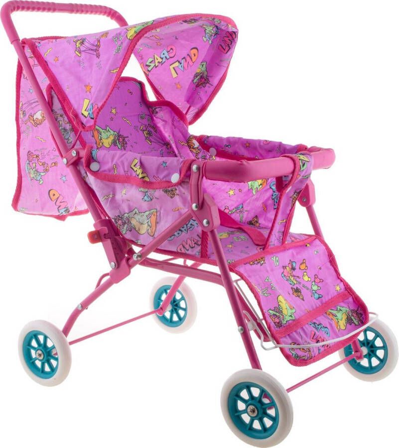 Playtime Buggy retro look Poppenwagen Kinderwagen