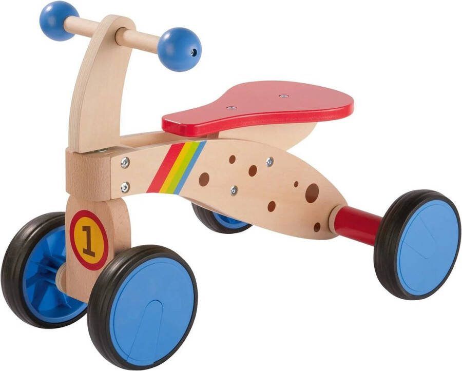 Playtive Loopfiets hout 51 x 34 x 37.5cm
